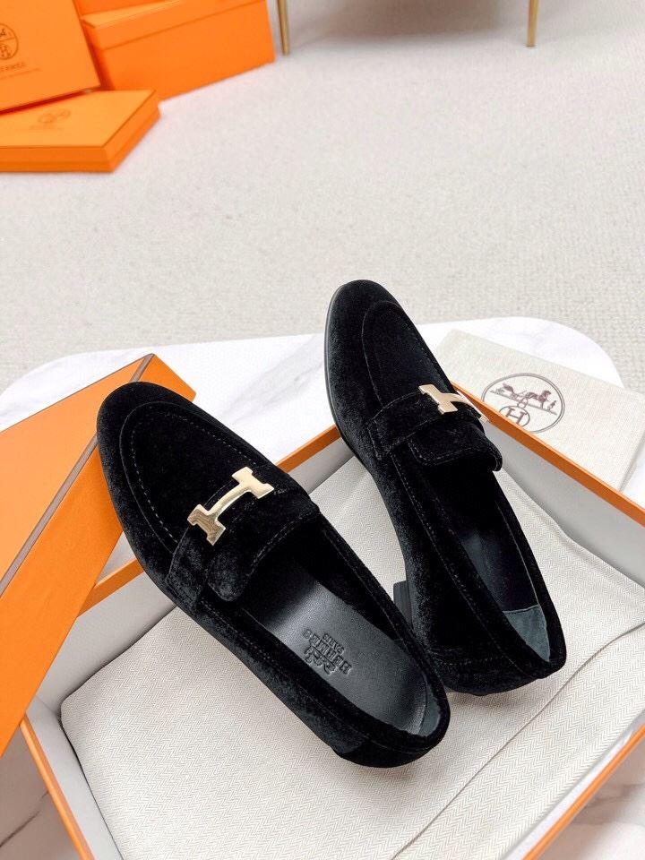 Hermes Leather Shoes